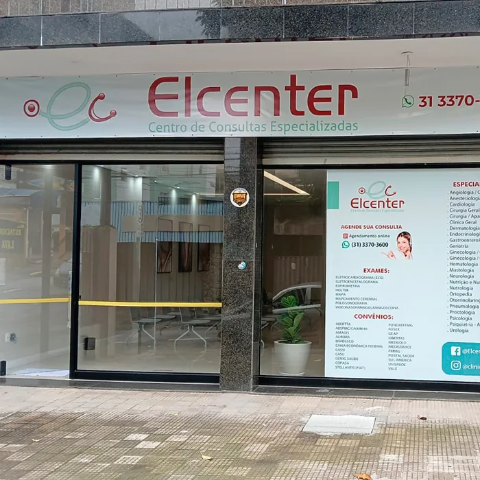 Fachada da unidade Elcenter